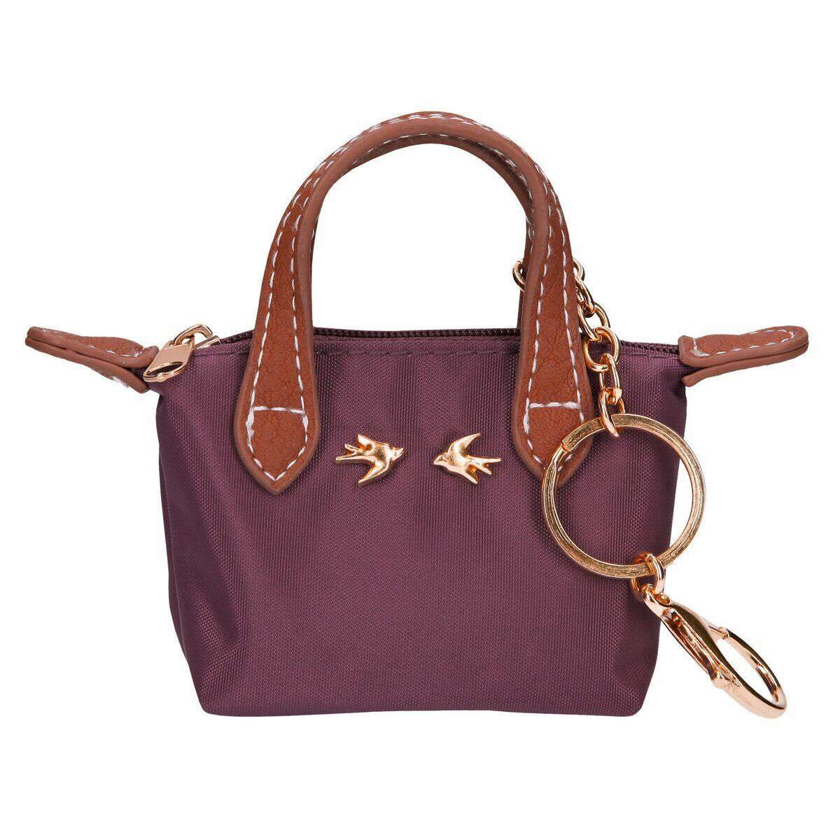 Depesche Trend LOVE Anhänger Miniatur Tasche lila