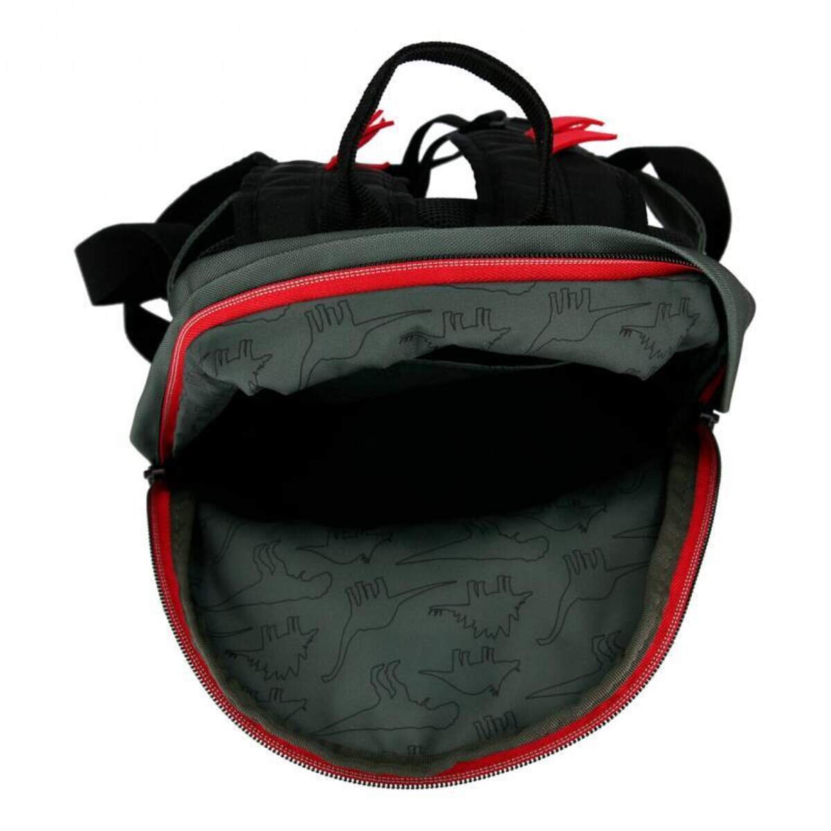 Depesche Dino World Rucksack, grau