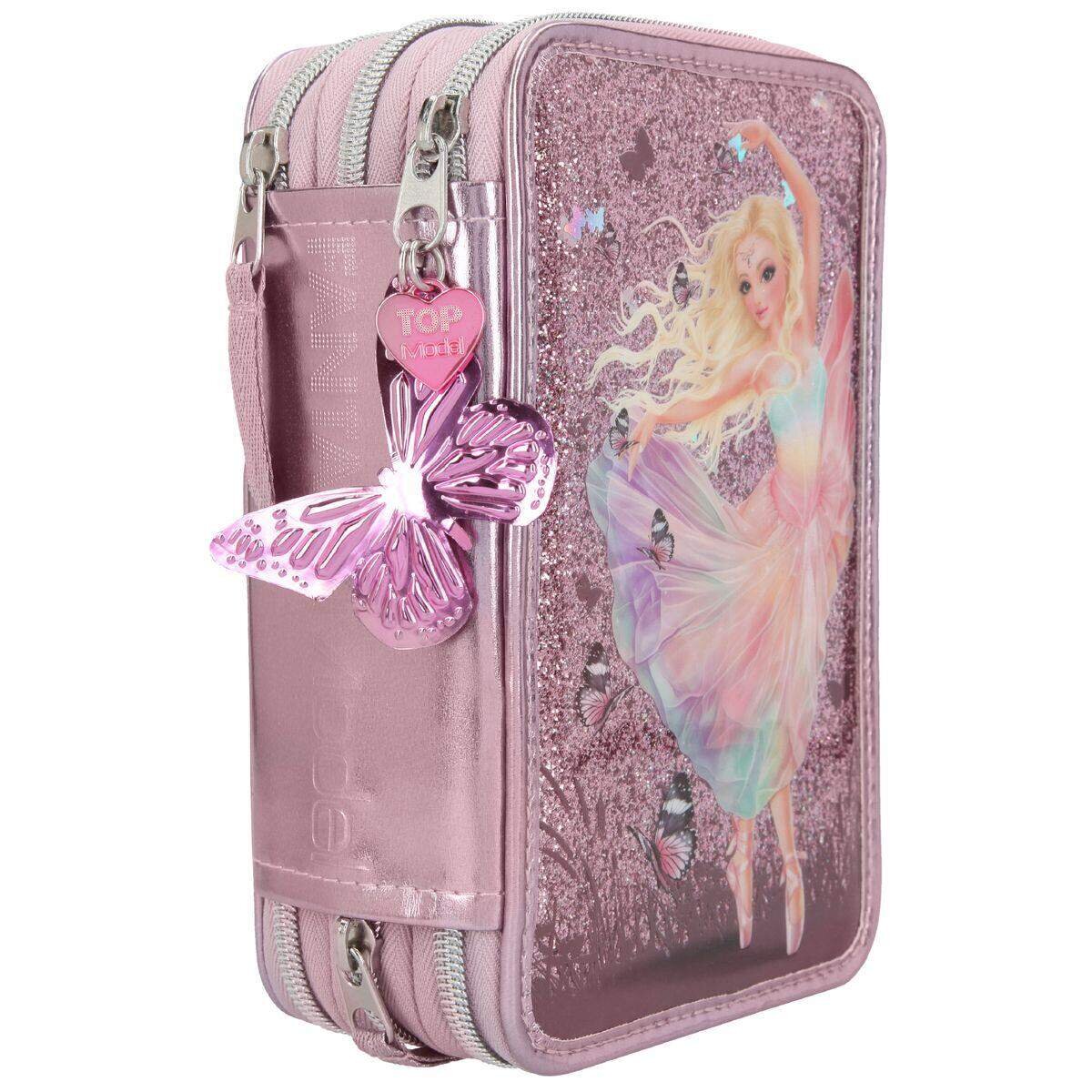 Depesche Fantasy Model 3-Fach Federtasche Ballett, gefüllt