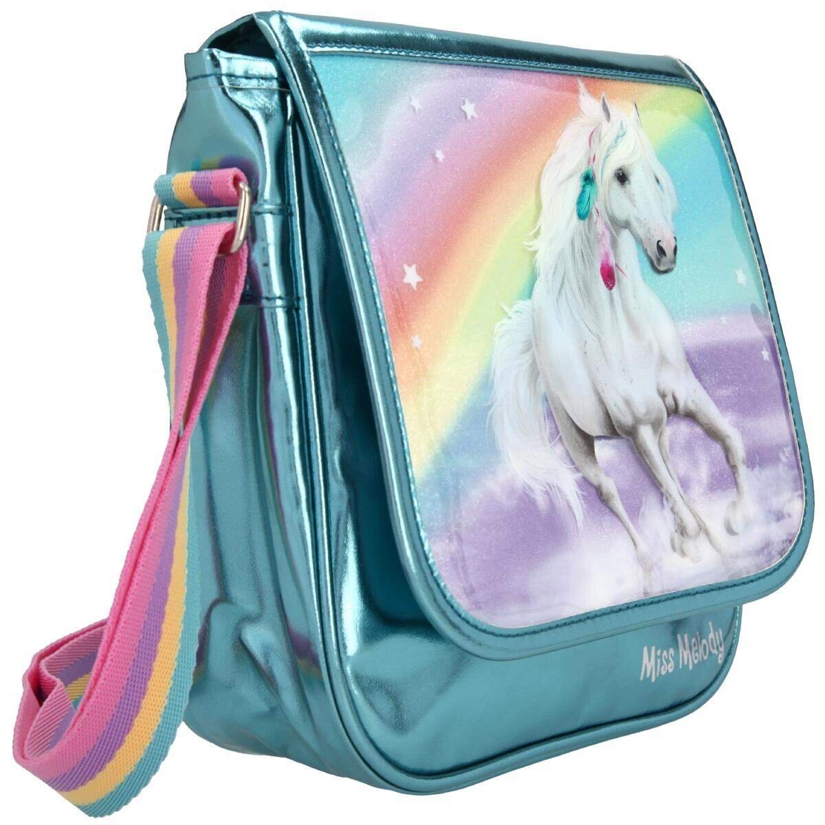 Depesche Miss Melody kleine Umhängetasche RAINBOW