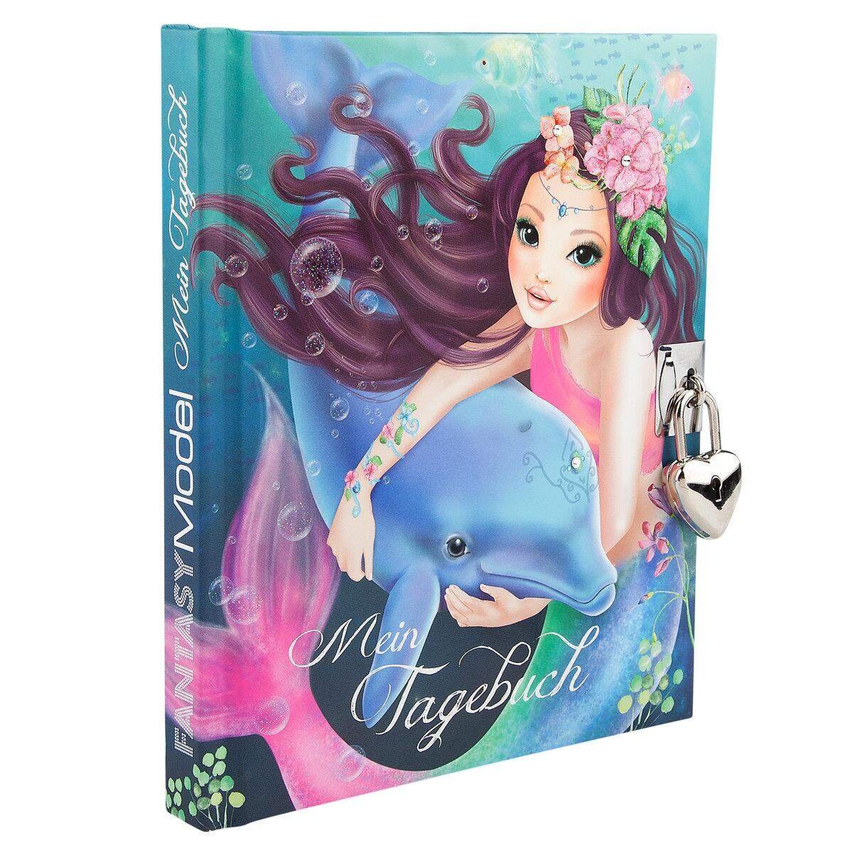 Depesche TOPModel Tagebuch Fantasy mit Schloss Delphin