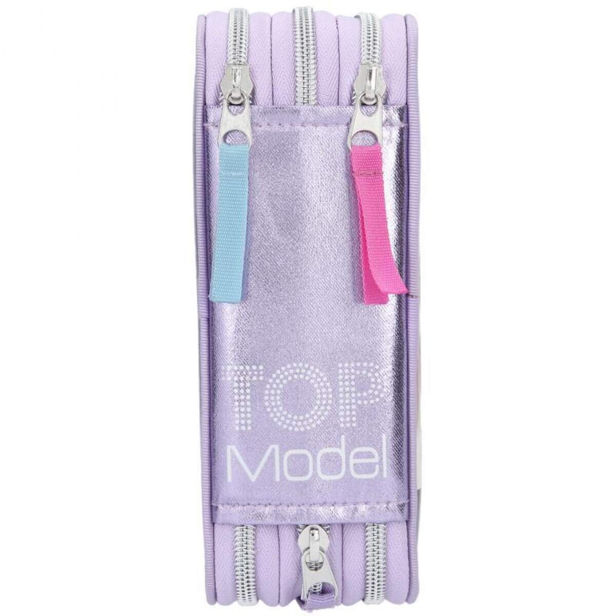 Depesche TOPModel 3-Federtasche SELFIE LED