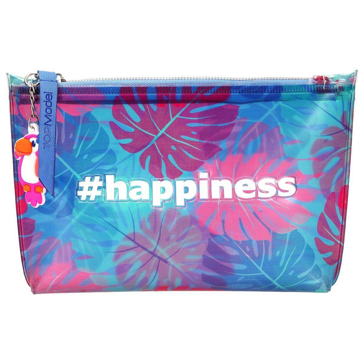 Depesche TOPModel Kosmetiktasche TROPICAL blau