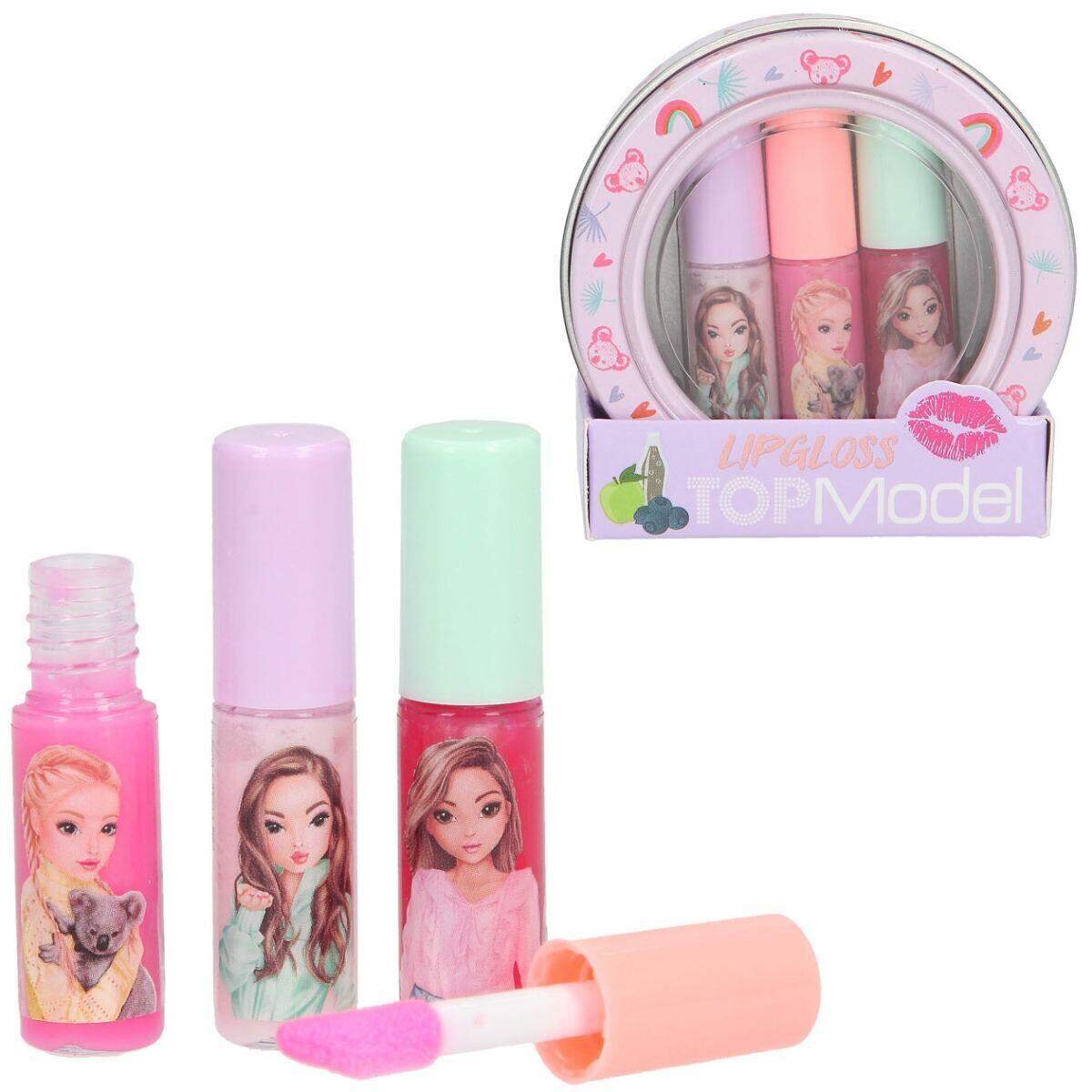 Depesche TOPModel Mini Lipgloss Set, 1 Stück, 2-fach sortiert