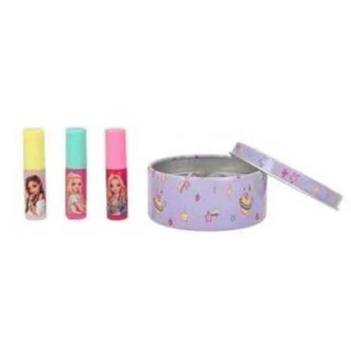 Depesche TOPModel Mini Lipgloss Set, 1 Stück, 2-fach sortiert