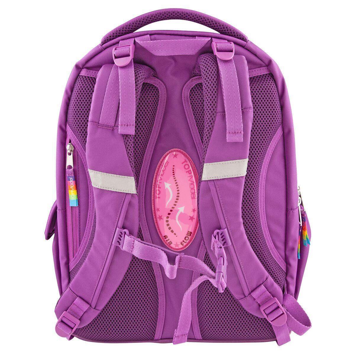 Depesche TOPModel Schulrucksack Friends Regenbogen Christy, lila