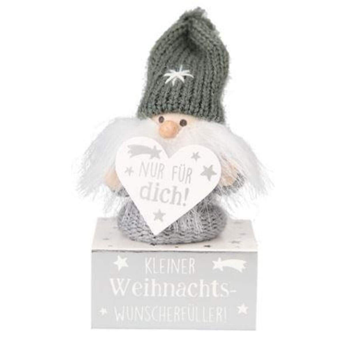 Depesche Weihnachts-Wichtel auf Minibox, 1 Stück, 4-fach sortiert