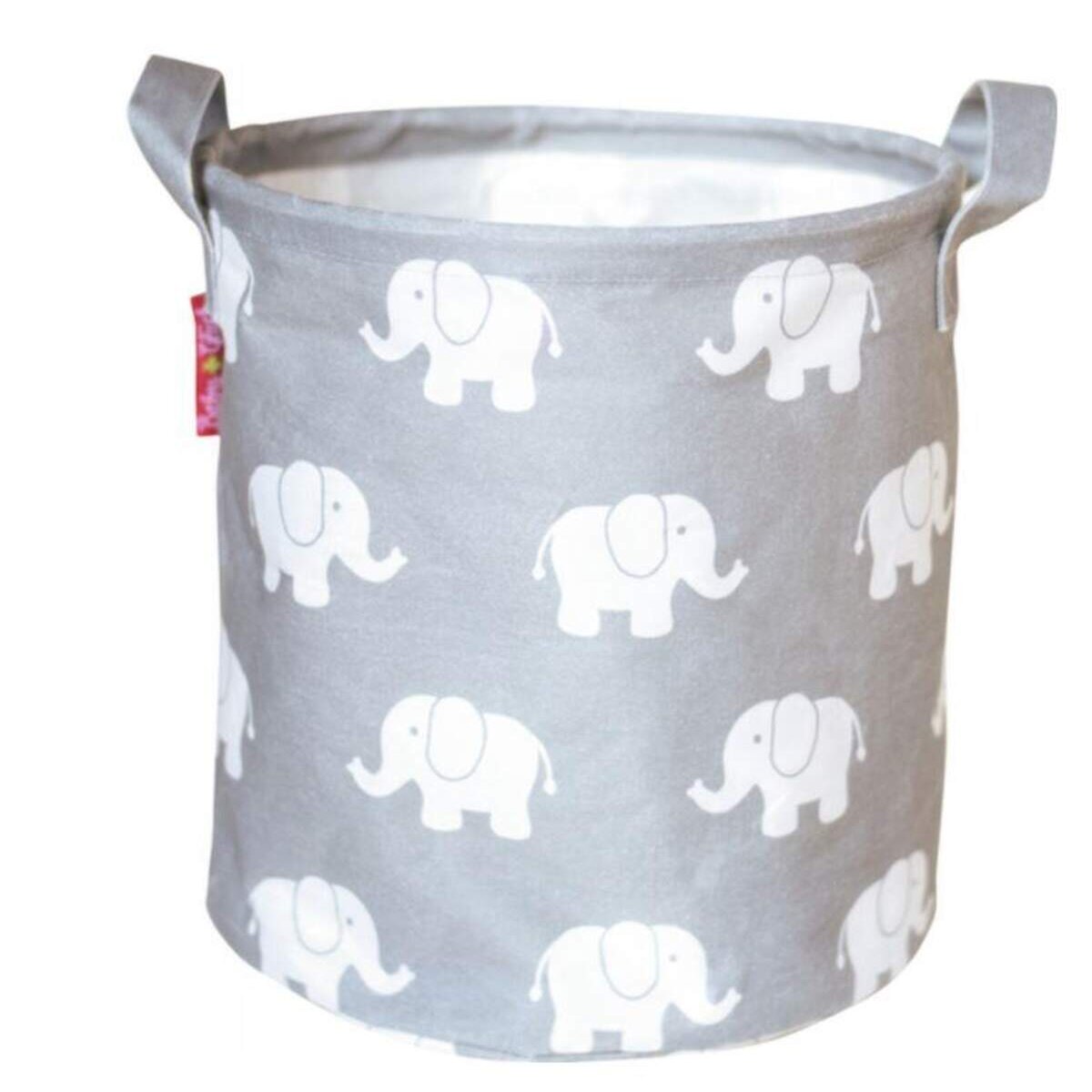 Die Spiegelburg Aufbewahrungskorb Baby Glück, grau-Elefant