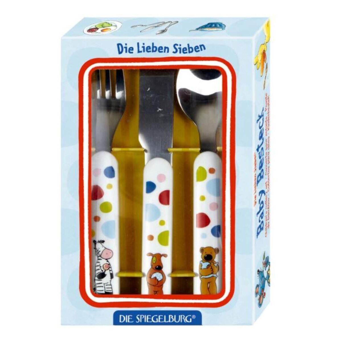 Die Spiegelburg Baby Besteck Die Lieben Sieben