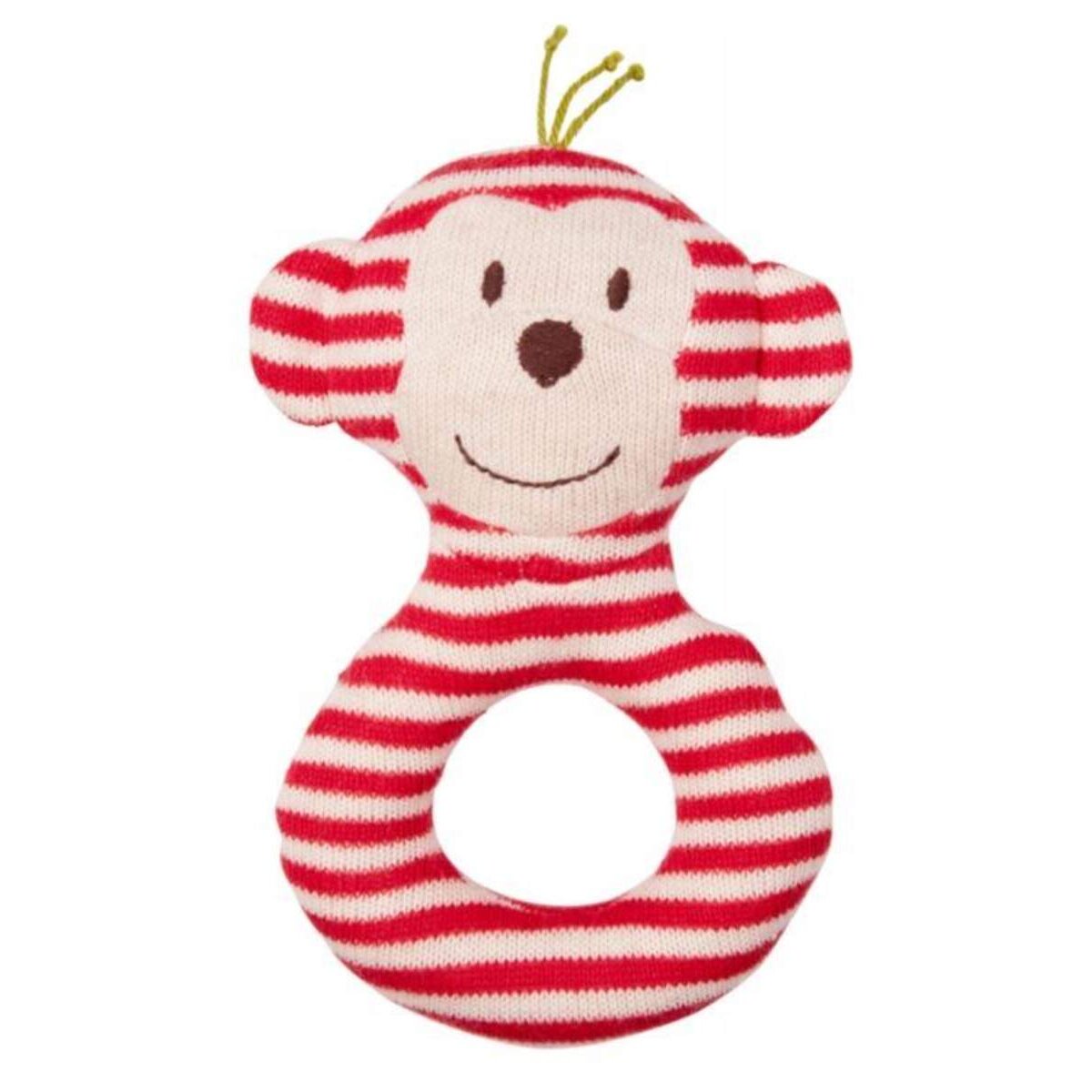 Die Spiegelburg BabyGlück Ringrassel Affe, rot