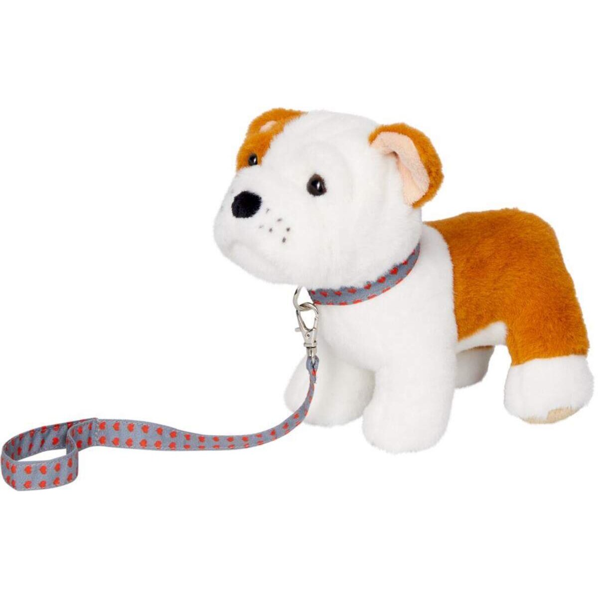 Die Spiegelburg Bulldogge Bailey mit Leine - Lustige Tierparade