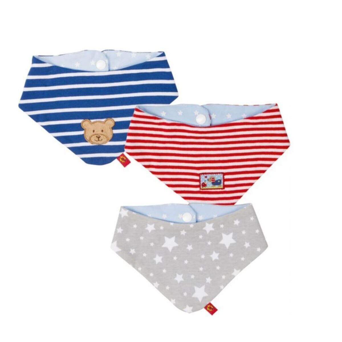 Die Spiegelburg Dreieckstücher Teddy BabyGlück, 3 Stück im Set