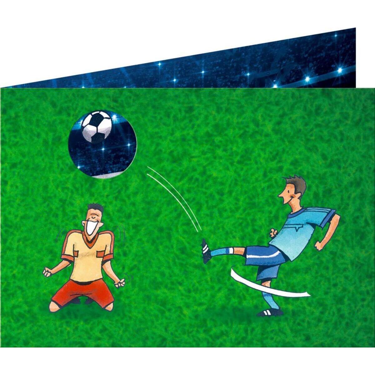 Die Spiegelburg Einladungskarten Fußball 8 Stück