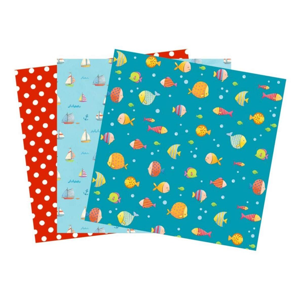 Die Spiegelburg Falt-Bastelset Wasserpapier-Schiffe Garden Kids