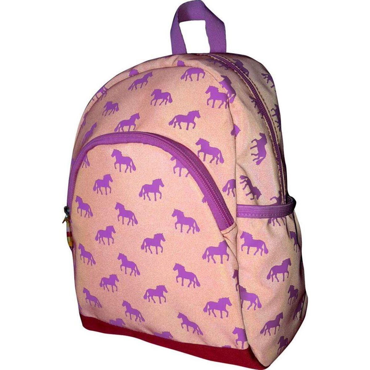 Die Spiegelburg Kl. Rucksack Pferdchen rot Glühwürmchen