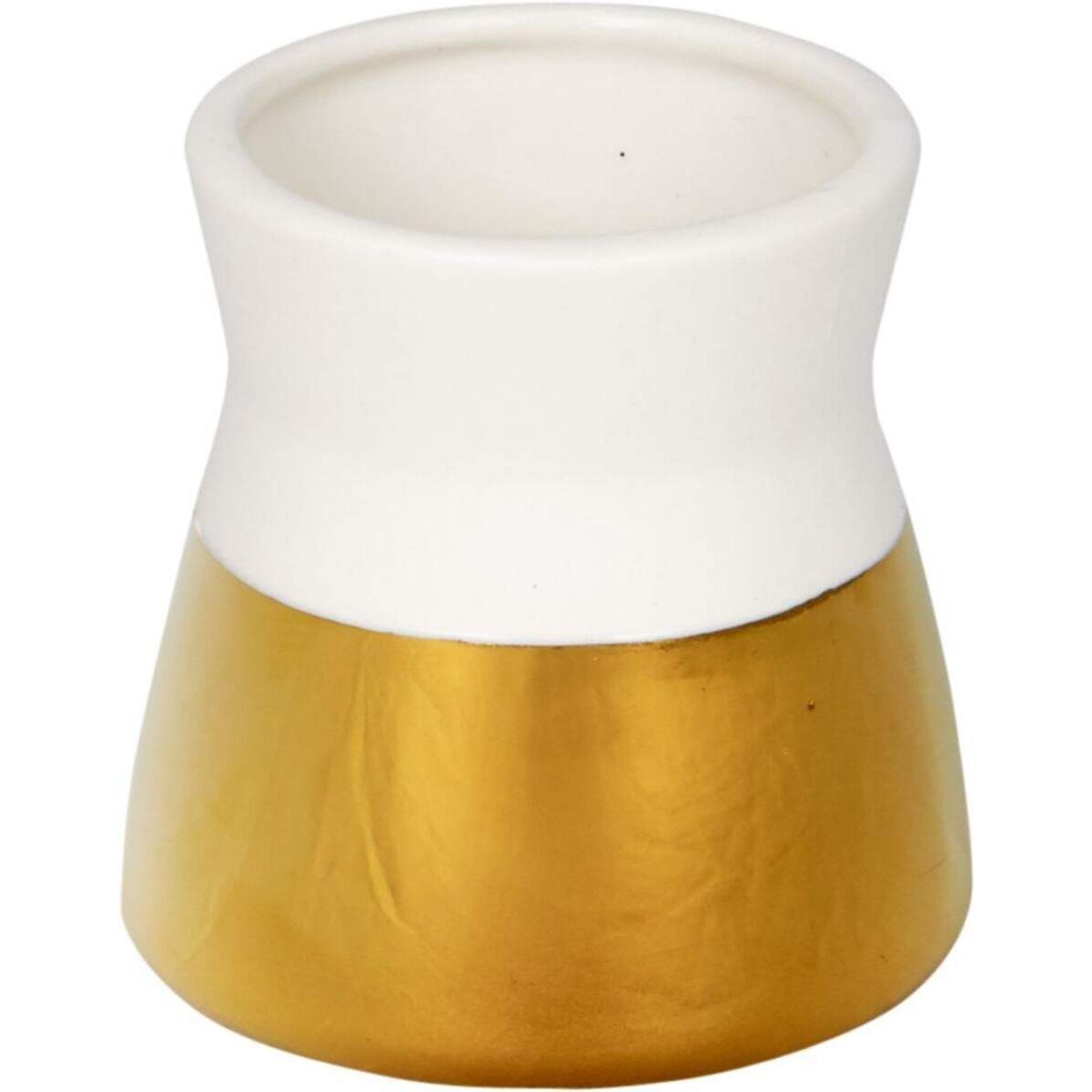 Die Spiegelburg Kleine Porzellan-Vase gold, I love my Garden
