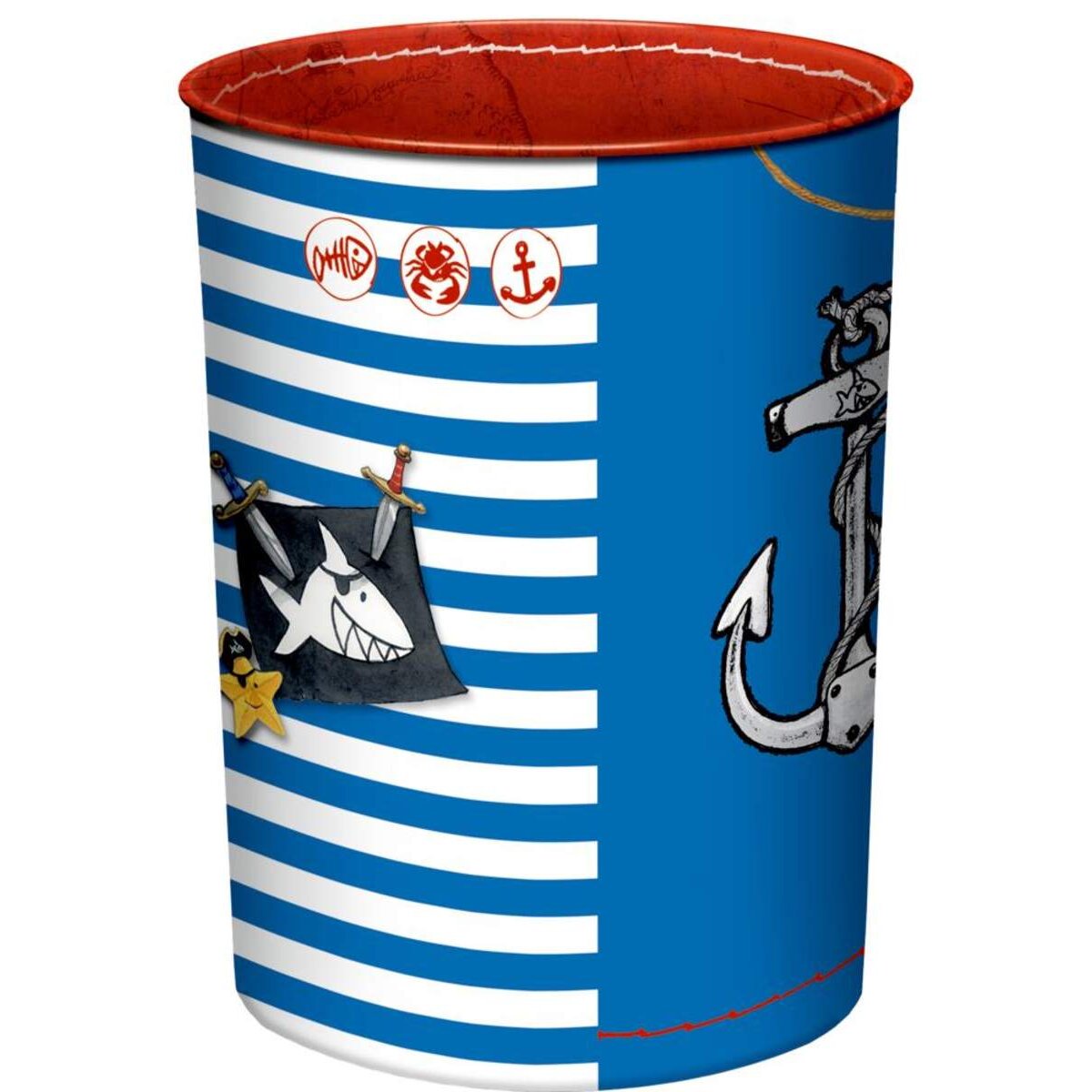 Die Spiegelburg Papierkorb Capt'n Sharky