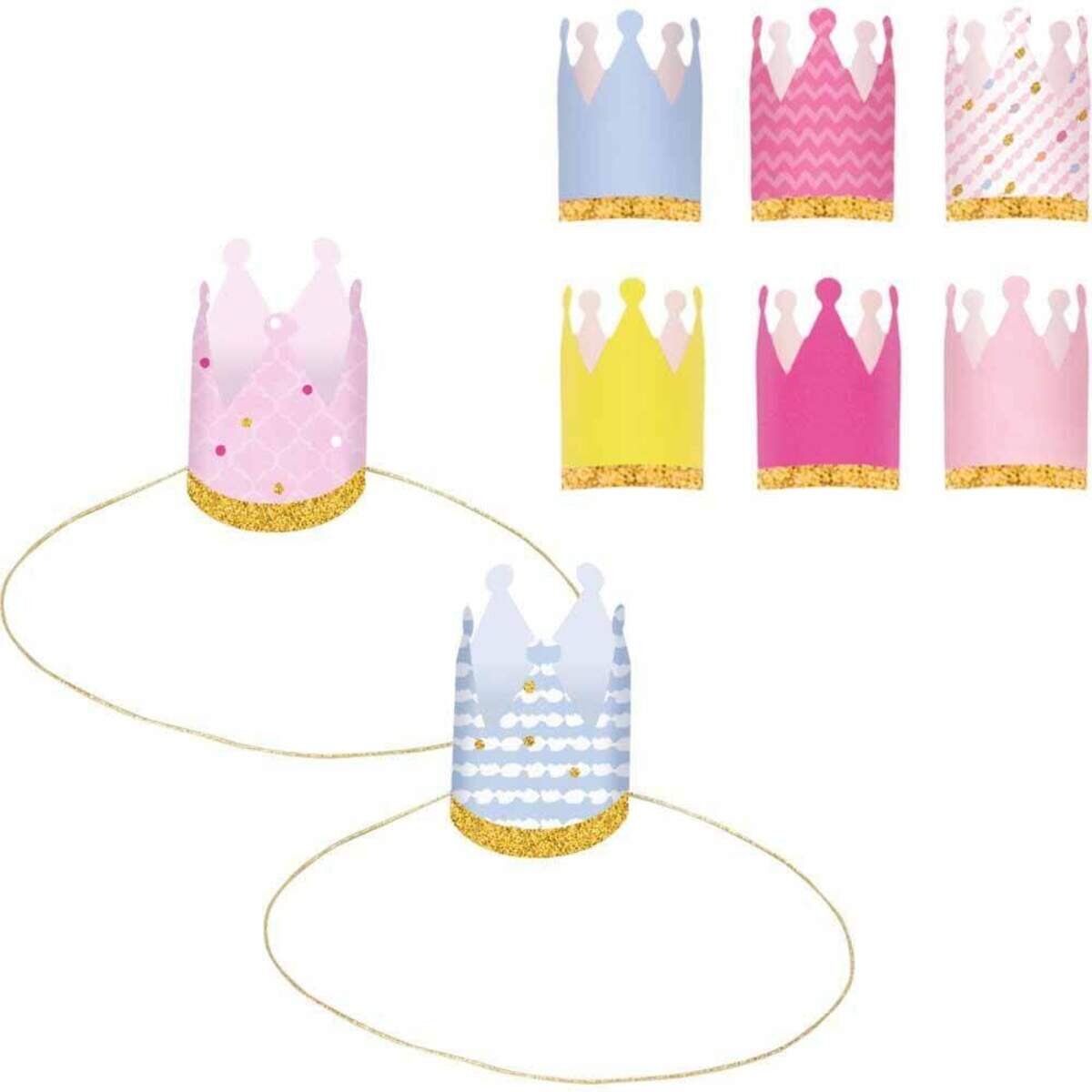 Die Spiegelburg Party-Krönchen Prinzessin Lillifee Ich bin Prinzessin, 8 Stück