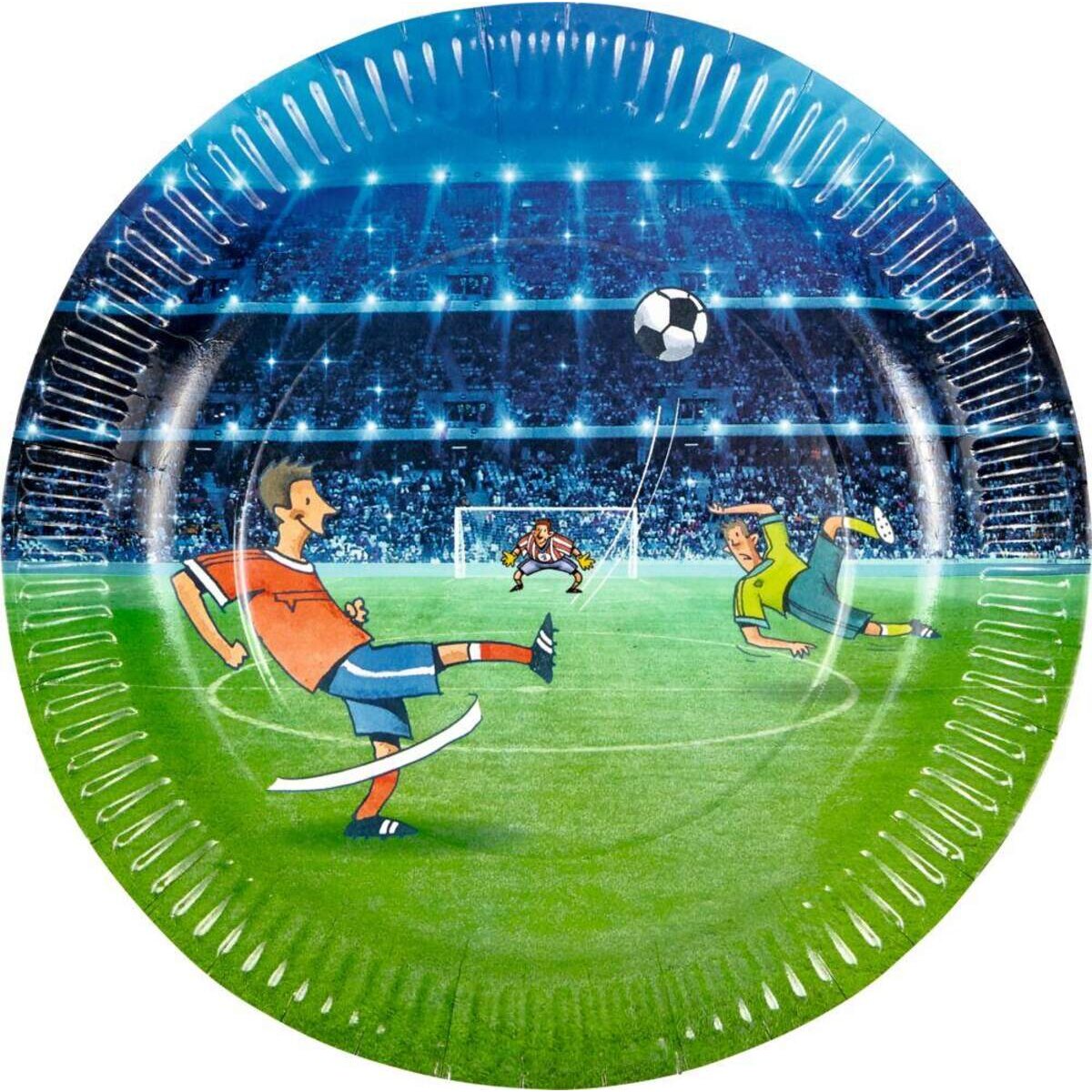 Die Spiegelburg Partyteller Fußball 8 Stück