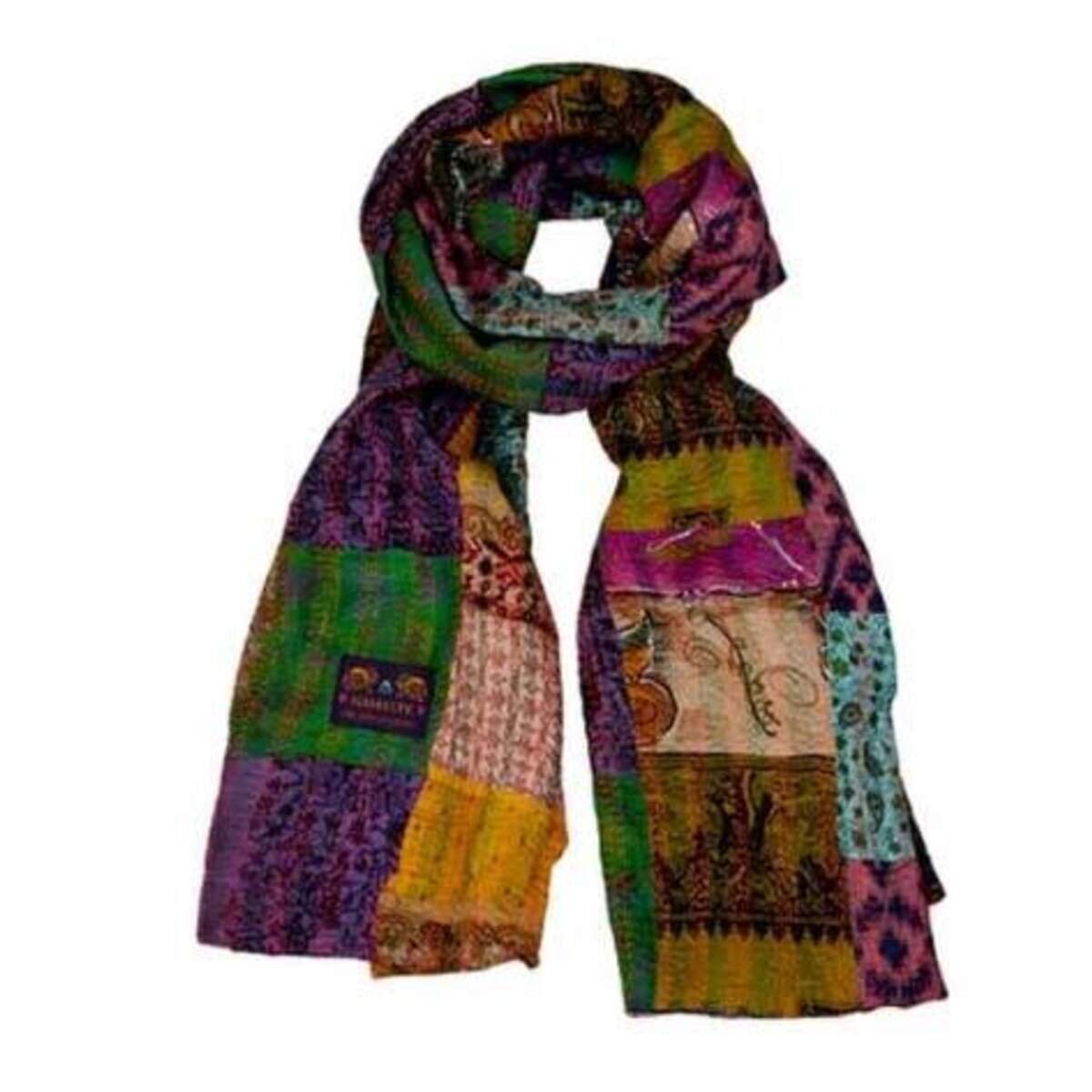 Die Spiegelburg Patchwork Seidenschal, sortiert