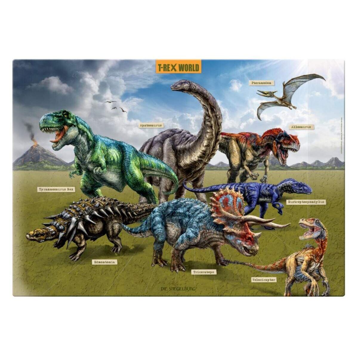 Die Spiegelburg Schreibtischauflage T-Rex World