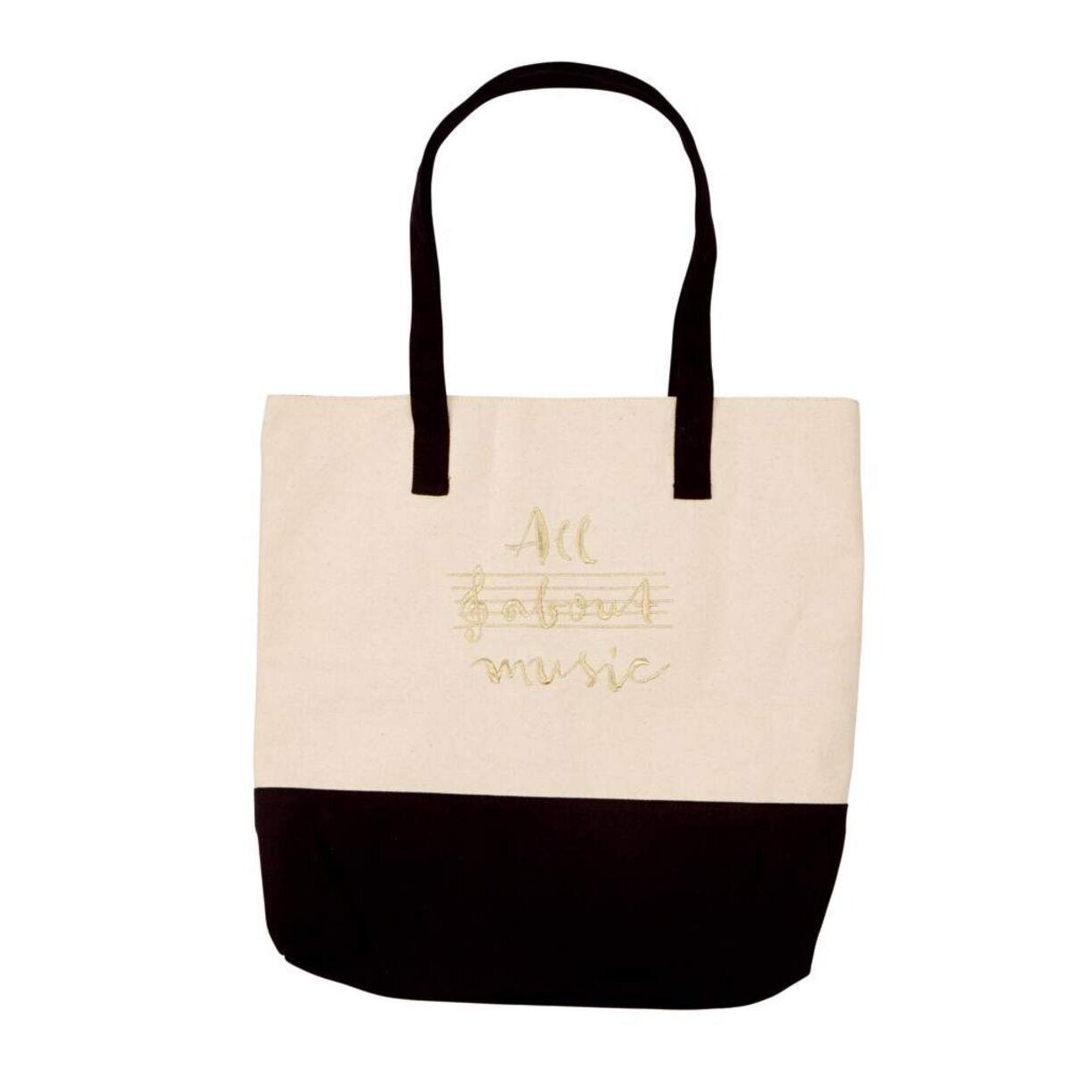 Die Spiegelburg Shopper All about music (mit Gold-Stickerei)