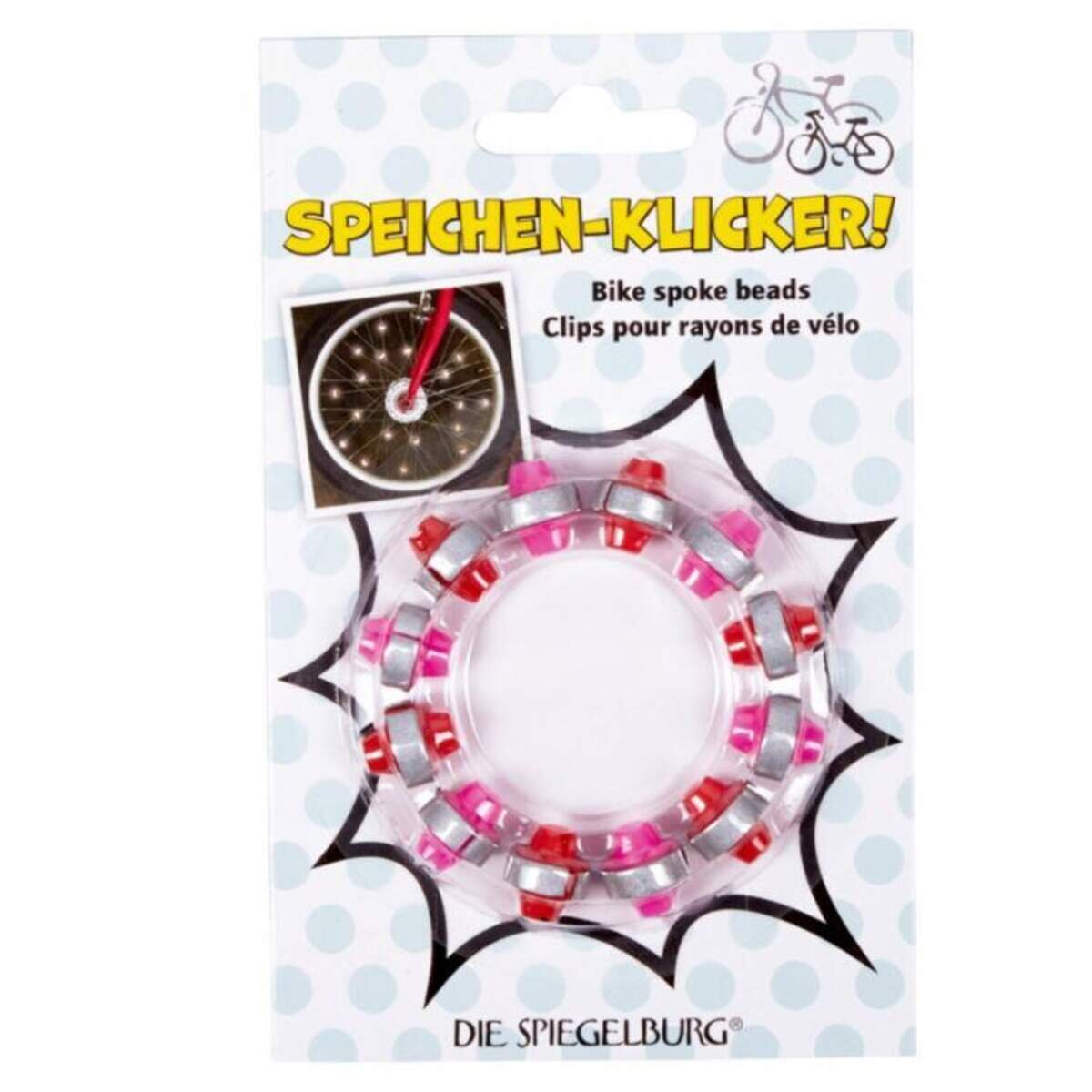 Die Spiegelburg Speichen-Klicker (12 St.) Pimp my bike! Kids, sortiert