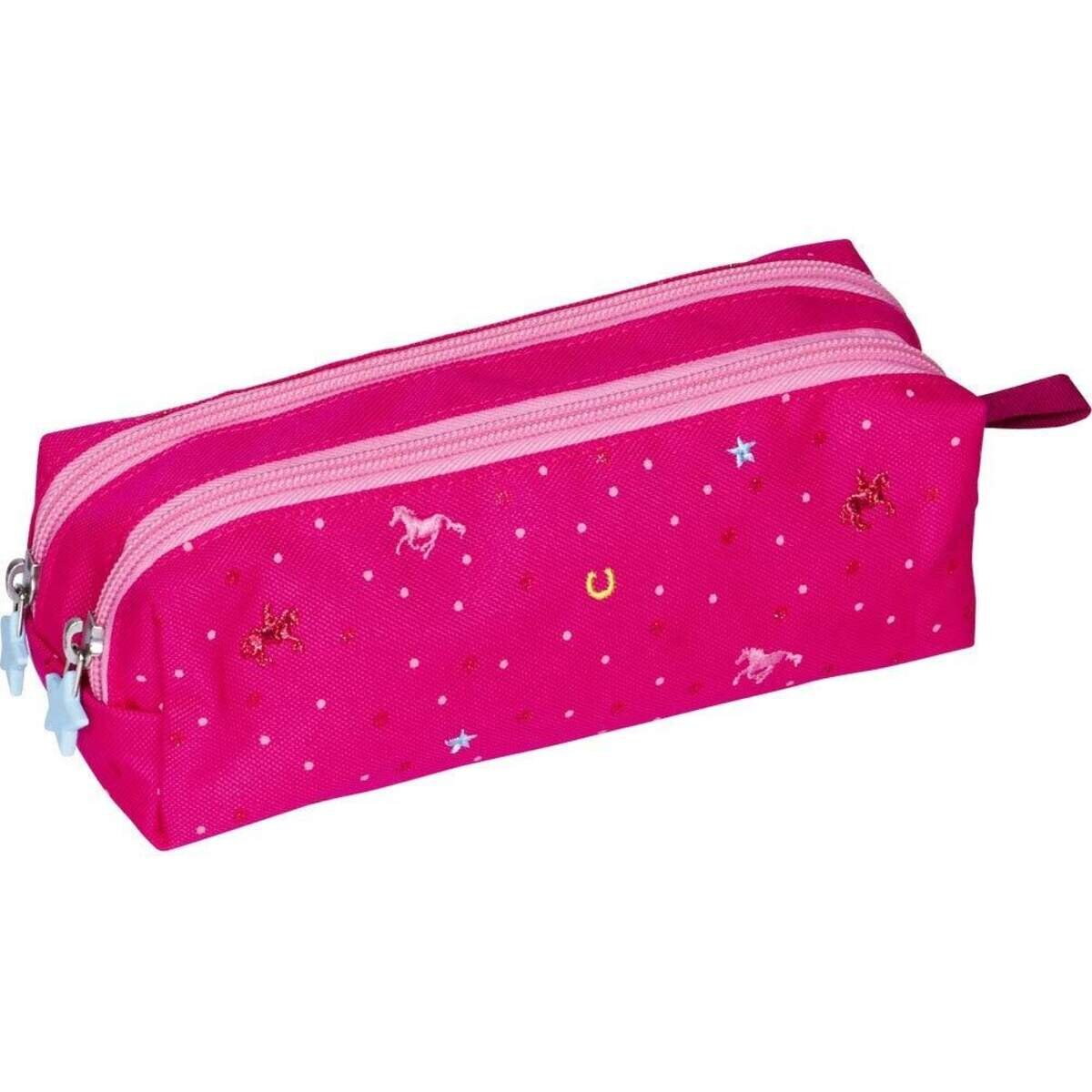 Die Spiegelburg Stifte-Etui Pferdefreunde, pink
