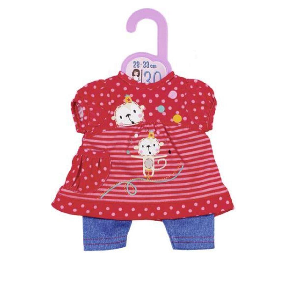 Dolly Moda Hängerchen mit Hose 30 cm