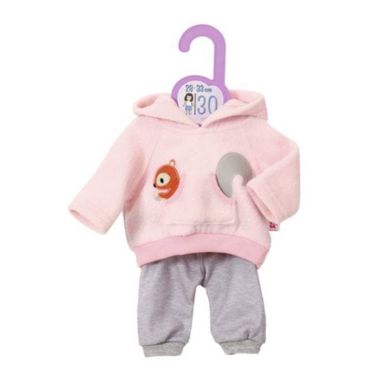 Dolly Moda Sport Outfit Pink 30 cm