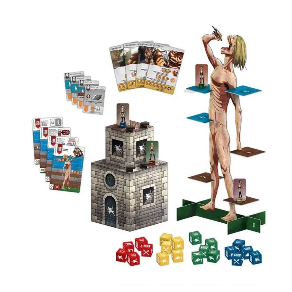 Asmodee Don't Panic Games Attack on Titan: Das letzte Gefecht