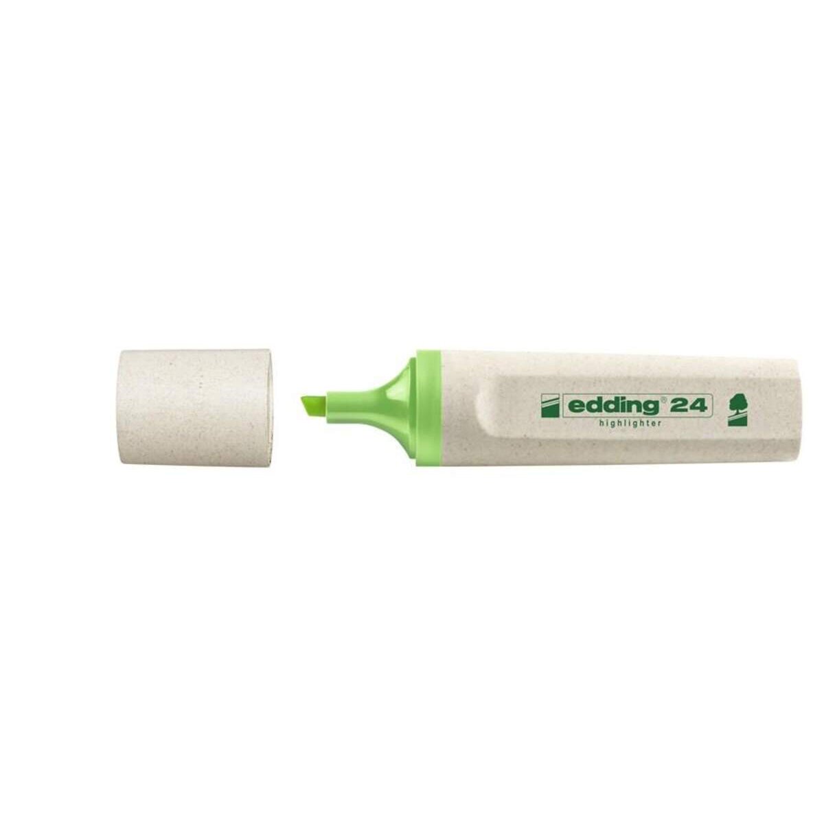 edding 24 EcoLine Textmarker, 2-5 mm hellgrün
