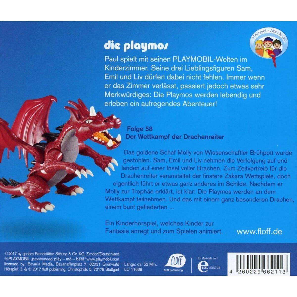 Edel Kids CD Playmos 58: Der Wettkampf der Drachenreiter