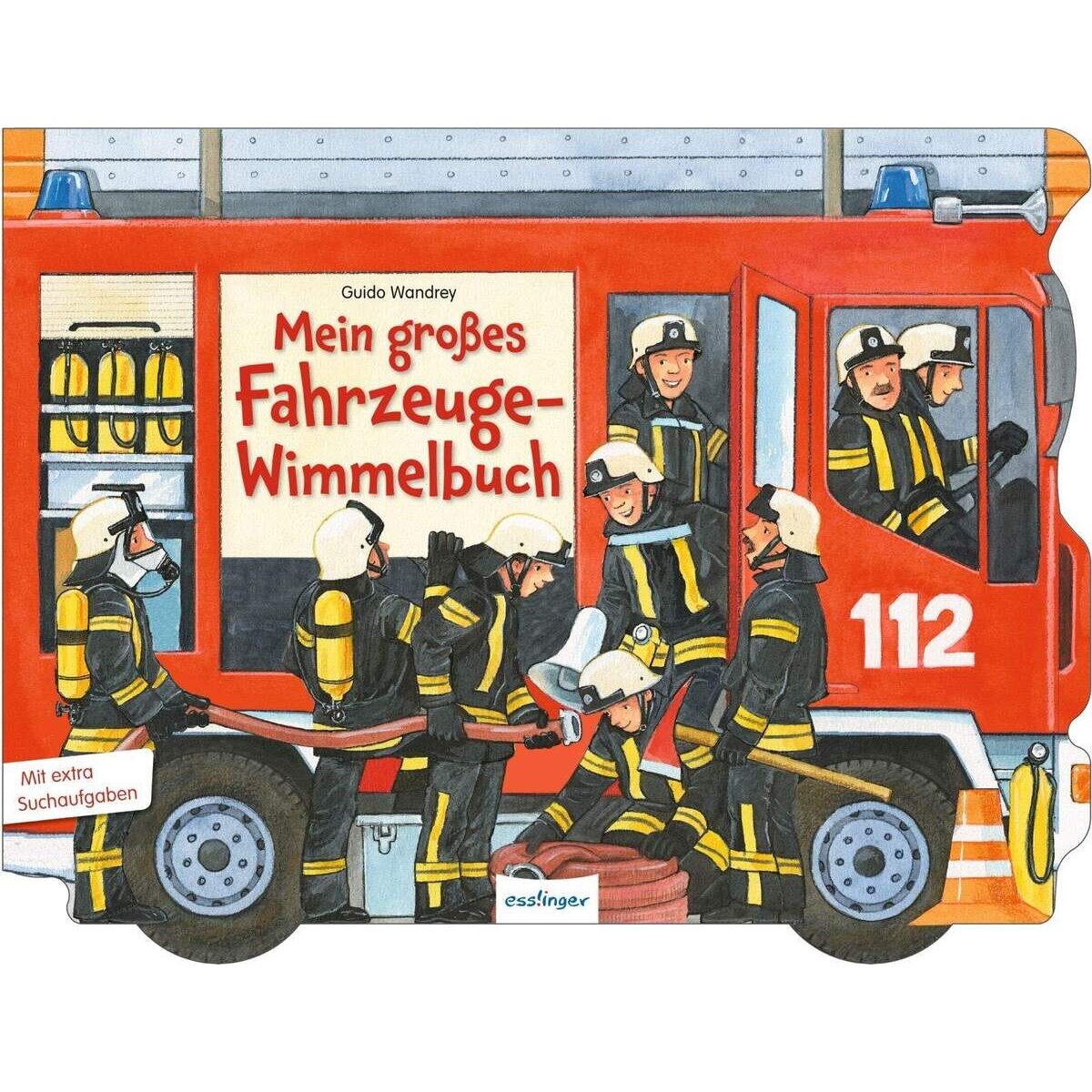 Esslinger Verlag Mein großes Fahrzeuge Wimmelbuch