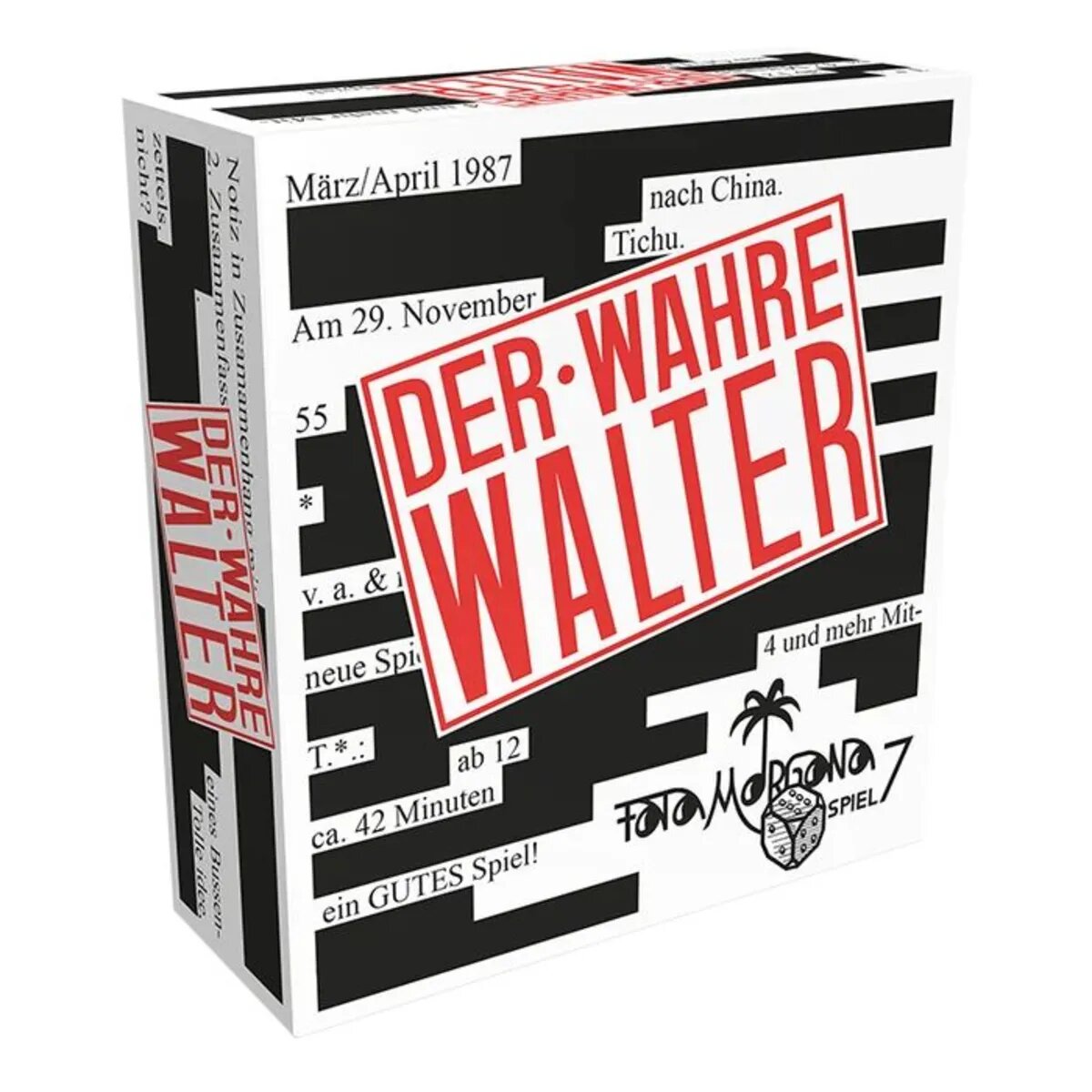 Asmodee Fata Morgana Spiele Der Wahre Walter (Neuauflage) DE
