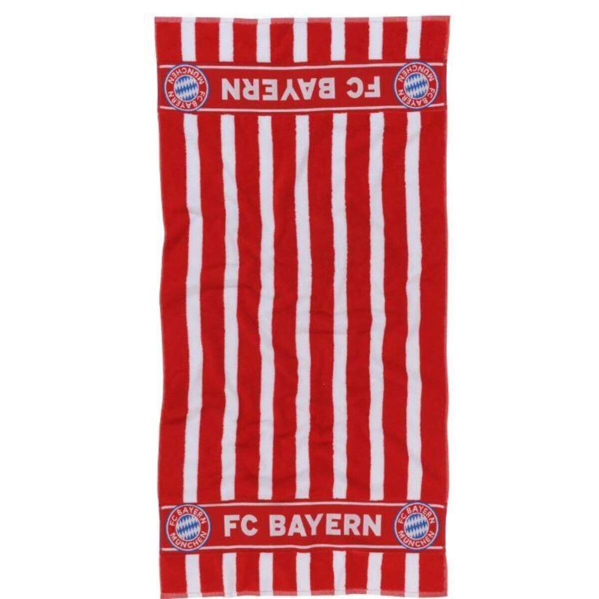 FC Bayern München Duschtuch rot/weiß 140c70cm