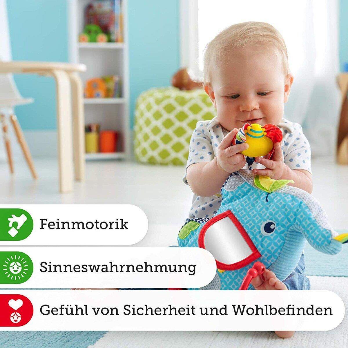 Fisher-Price Kleiner Spiel-Elefant