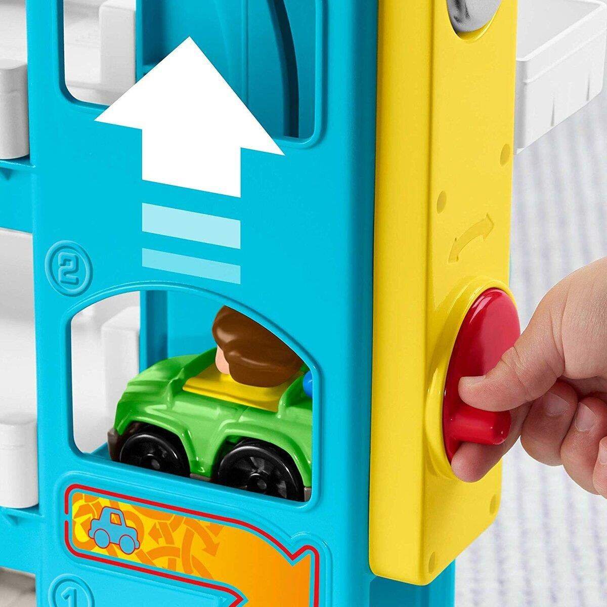 Fisher-Price Little People Parkhaus mit 2 Spielzeugautos