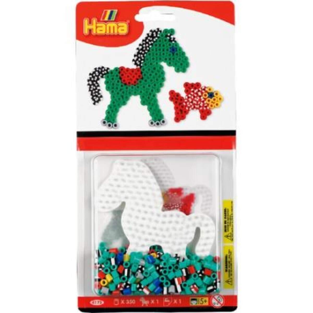 Hama Bügelperlen Stiftplatte klein und 350 Perlen