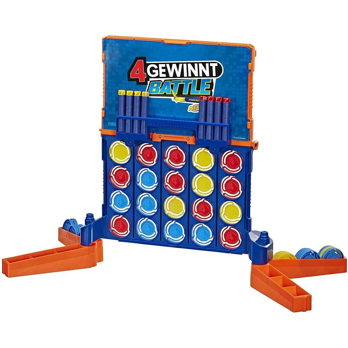 Hasbro 4 Gewinnt Battle mit Nerf Blastern