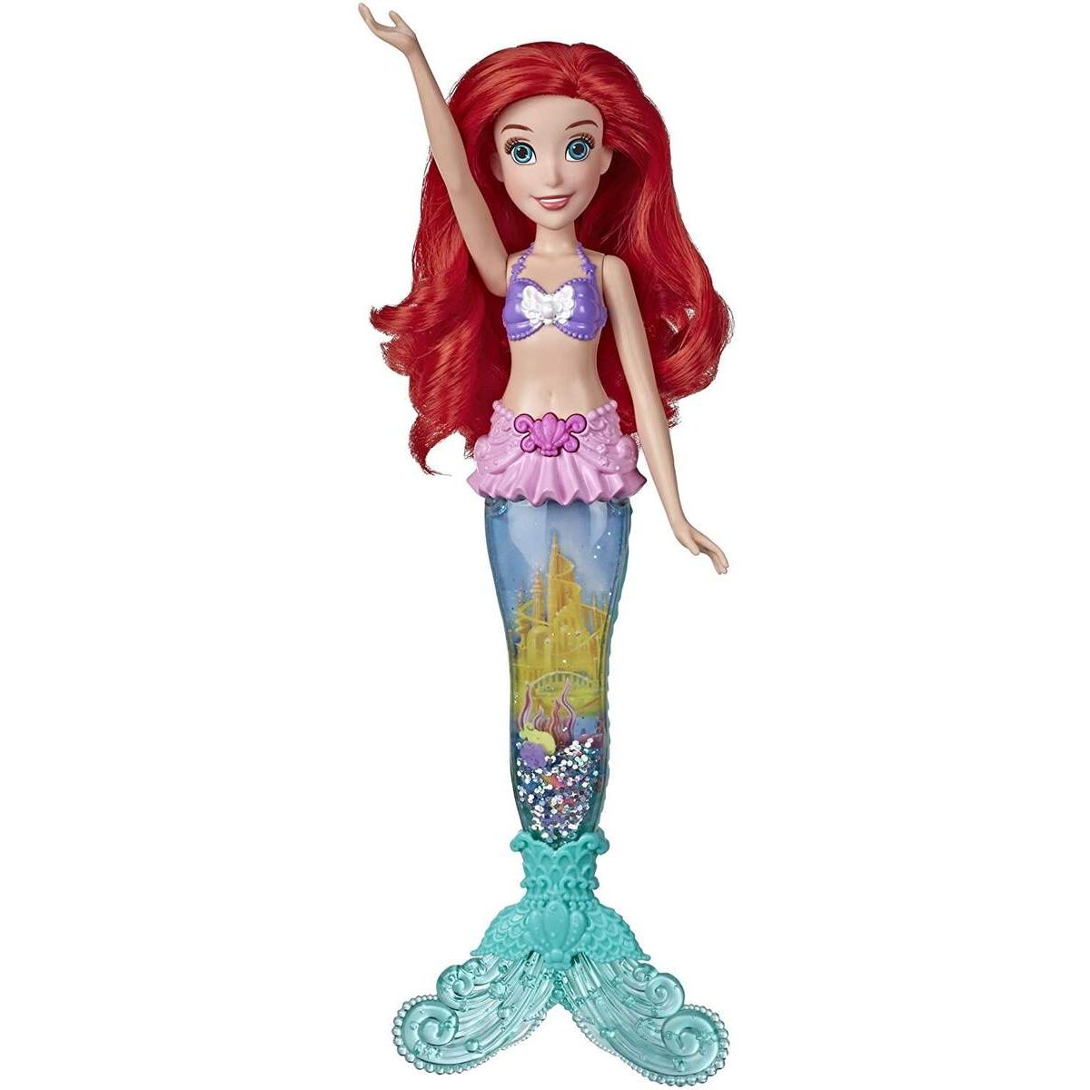 Hasbro Disney Prinzessin Glitzershow Arielle mit Lichtern