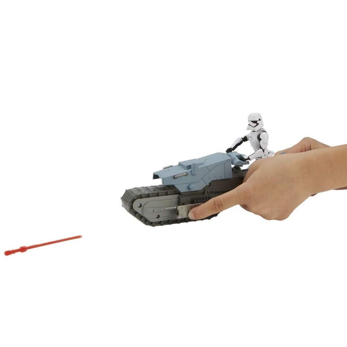 Hasbro Star Wars Galaxy of Adventures Fahrer und Treadspeeder 12,5 cm
