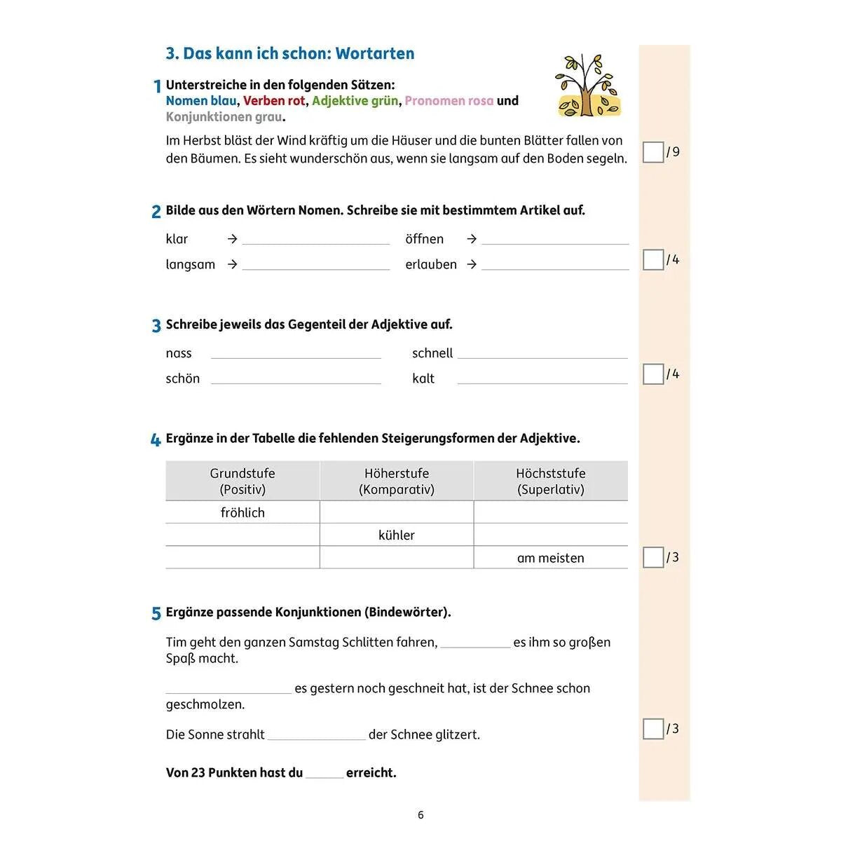 Hauschka Verlag Fit zum Übertritt - Deutsch 4. Klasse, A4- Heft