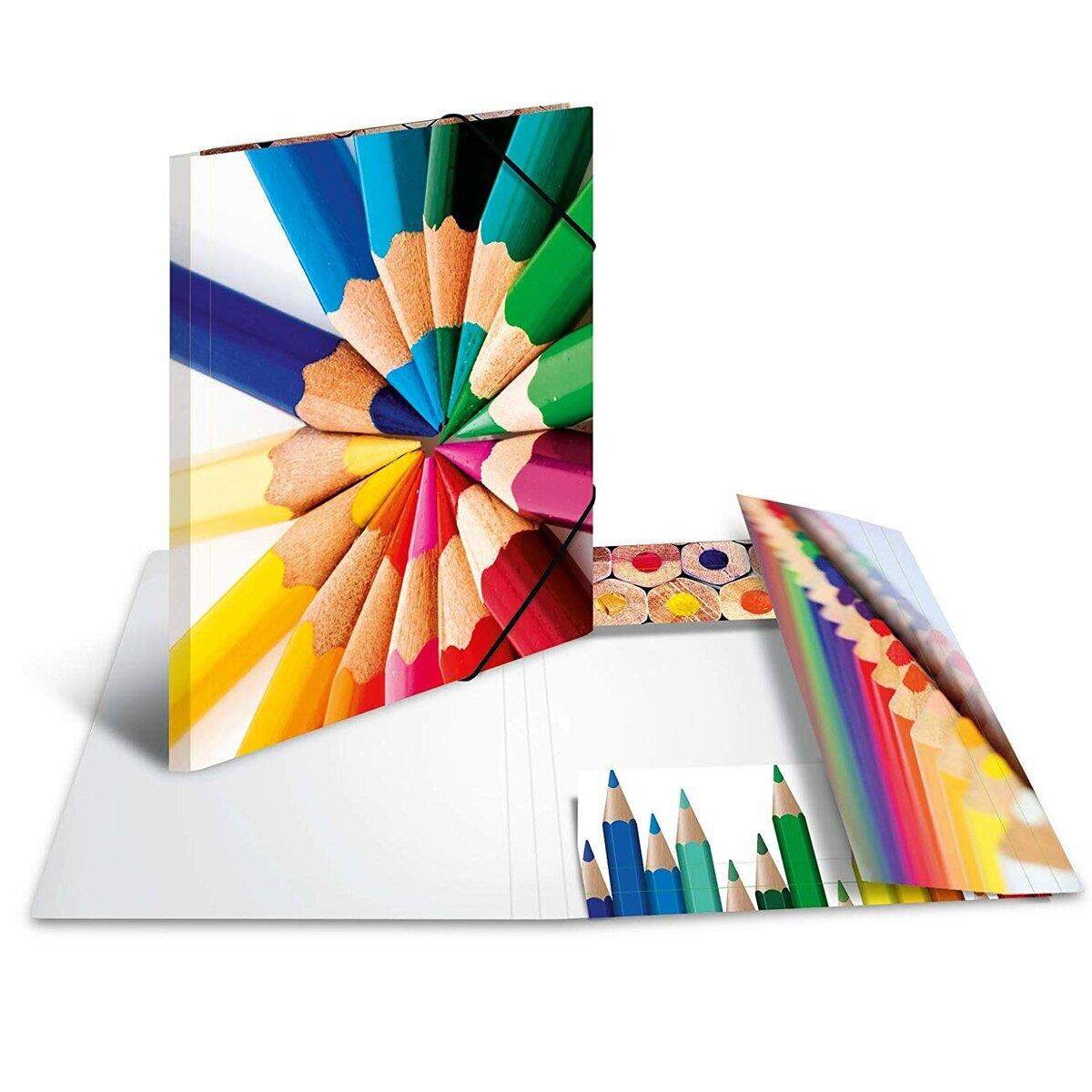 HERMA Sammelmappe Stifte mit Gummizug A3