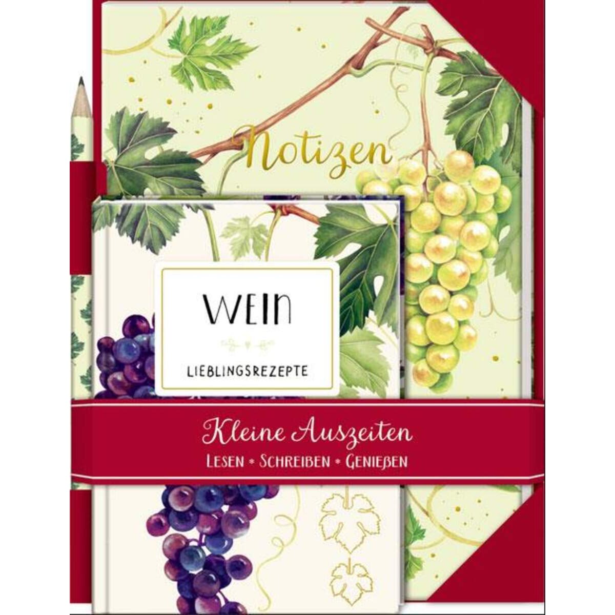 Hölker Verlag Kleine Auszeiten: Wein (Geschenkset)
