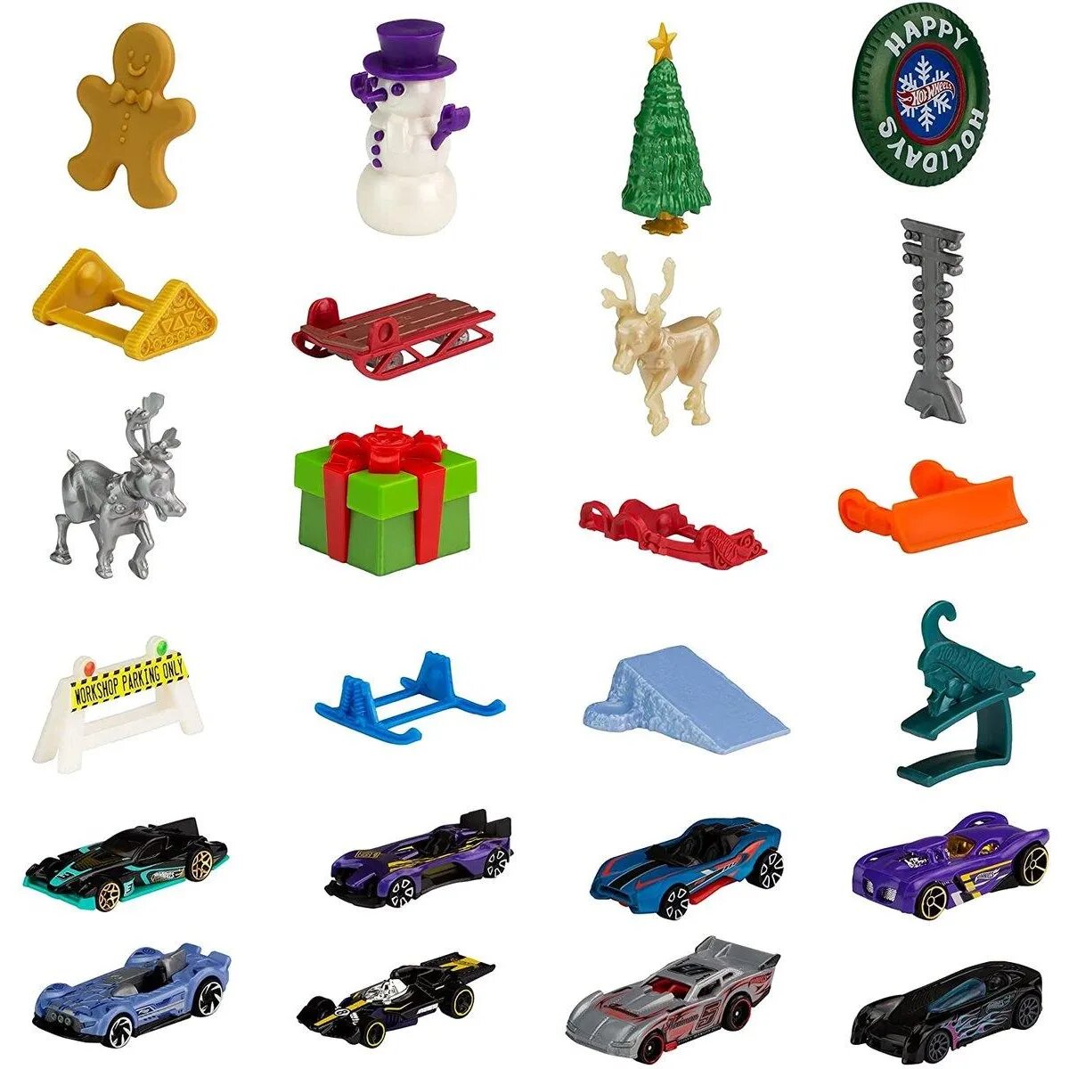 Hot Wheels Adventskalender für Sammler und Kinder ab 3 Jahren