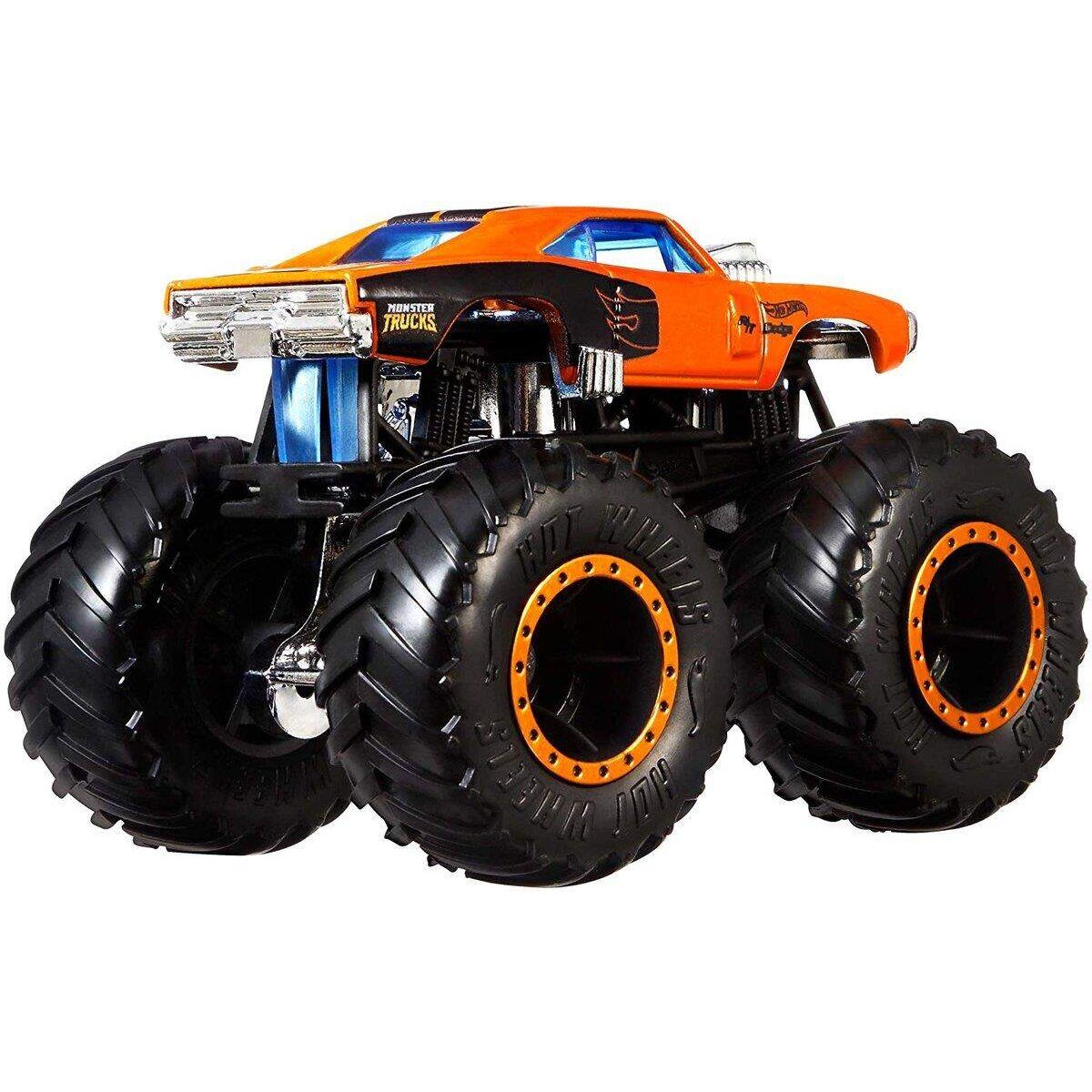Hot Wheels Monster Trucks Die-Cast 2er-Pack Muscle Car 1:64