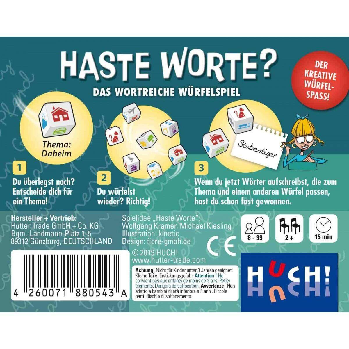 Huch! Haste Worte? Das wortreiche Würfelspiel