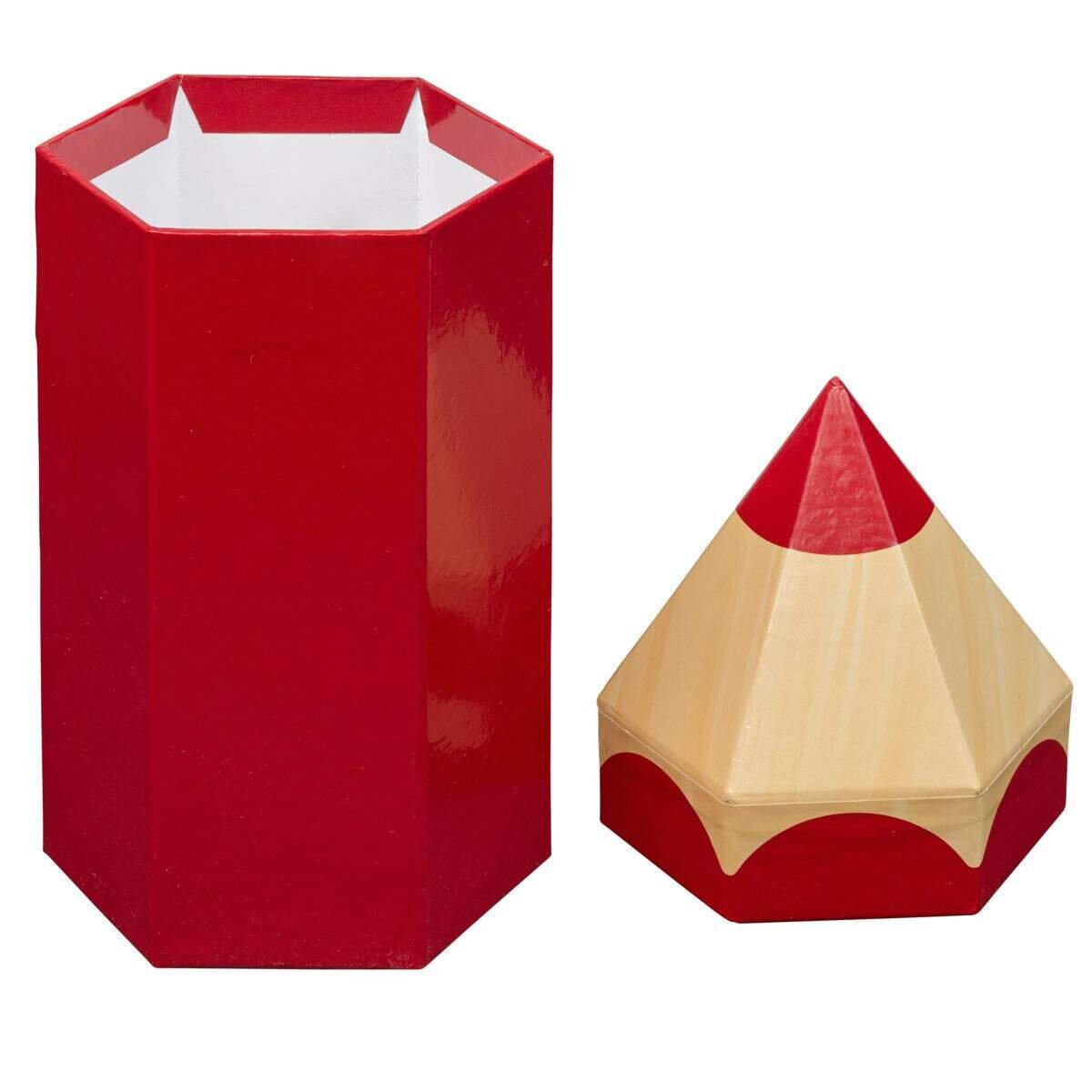 Idena Geschenkbox FSC-Mix Stift rot 10,4x 9 x 27 cm