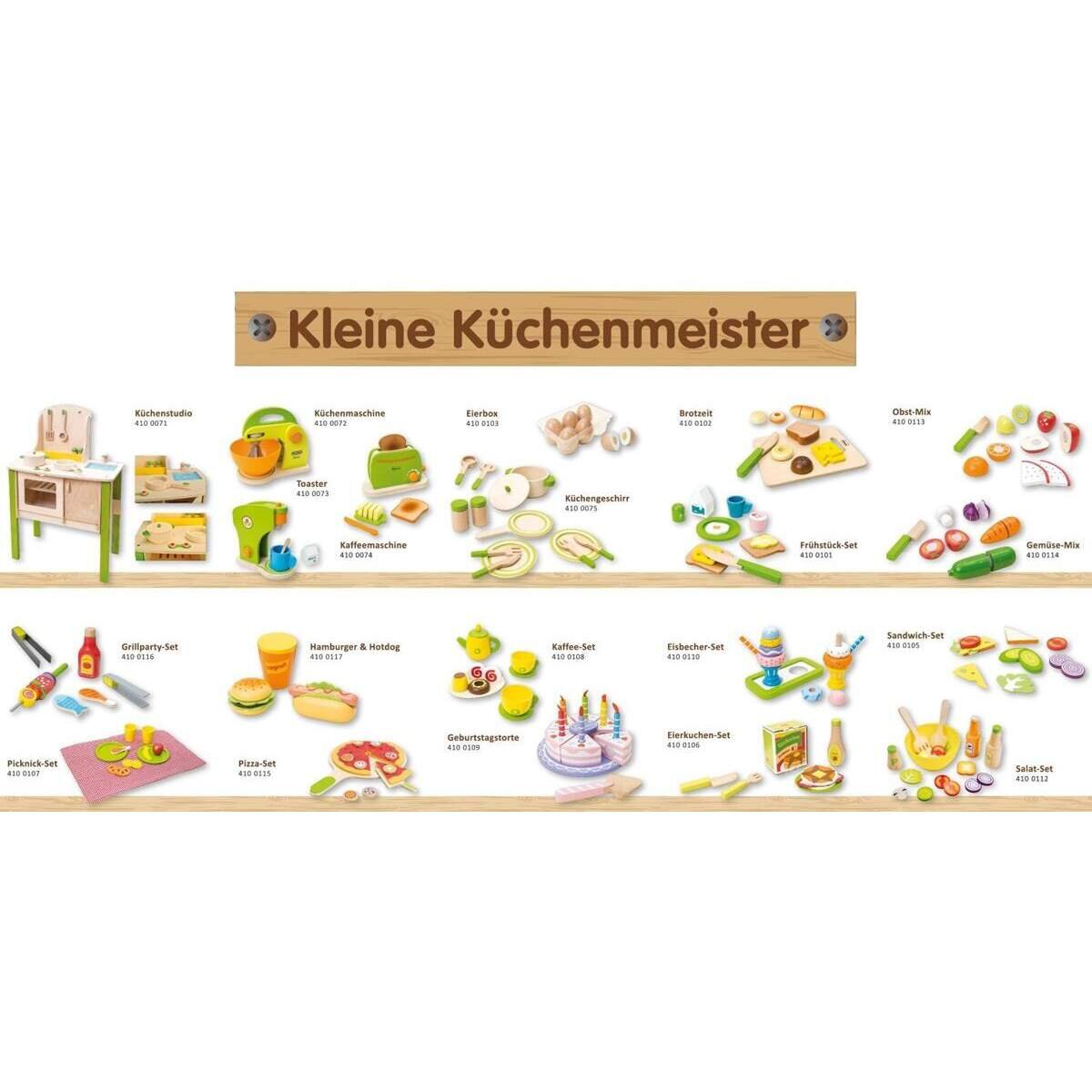 Idena Kleine Küchenmeister Kaffee-Set, 11-teilig